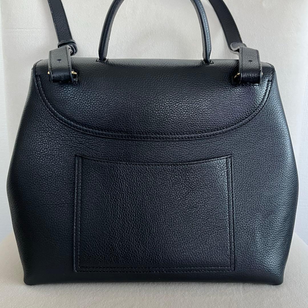 山*記様 POLENE NUMERO UN ポレーヌ　ハンドバッグ　黒