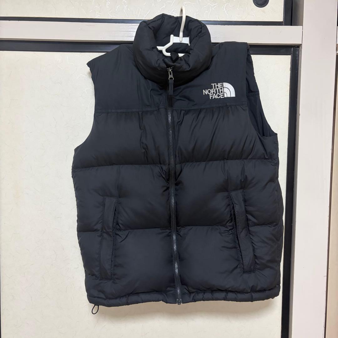 人気色　ノースフェイス　ヌプシダウンベスト　サイズL ブラック