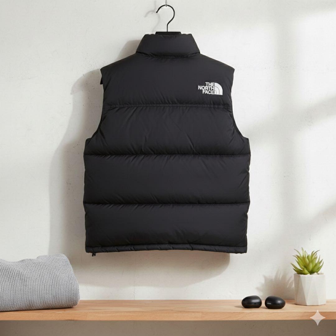 人気色　ノースフェイス　ヌプシダウンベスト　サイズL ブラック