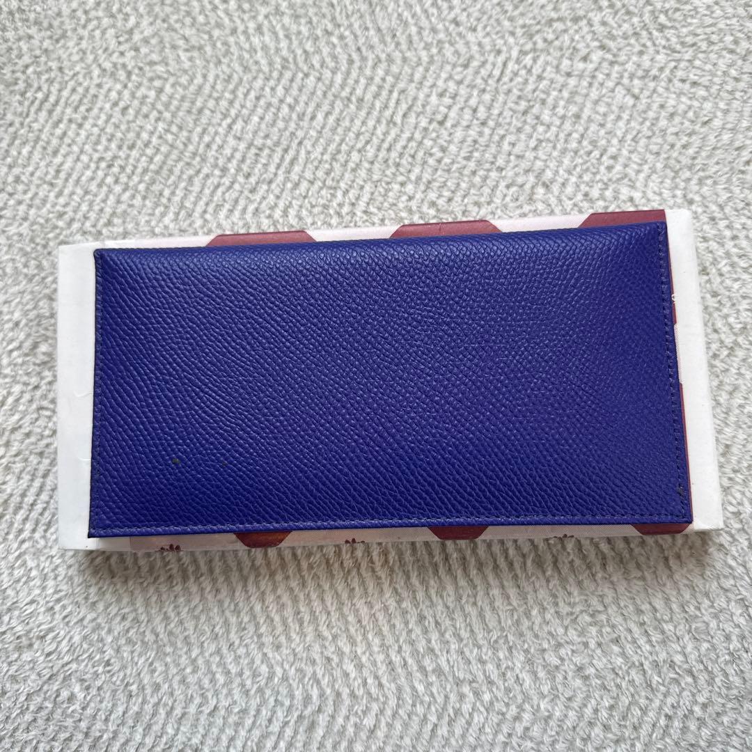 皇居 財布 牛レザー長財布 カードポケット付き