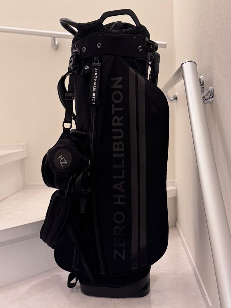 Zero Harriburton キャディバッグ スタンド型 ブラック