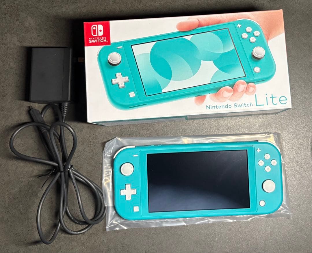 Nintendo Switch Lite ターコイズ 本体 SDカード付