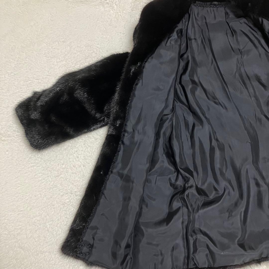 ⭐︎人気⭐︎極美品⭐︎ SAGA MINK 銀タグミンクコート　厚手　ファー