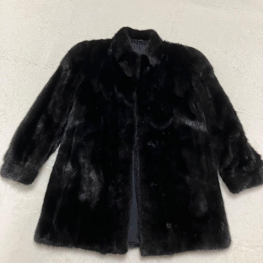 ⭐︎人気⭐︎極美品⭐︎ SAGA MINK 銀タグミンクコート　厚手　ファー