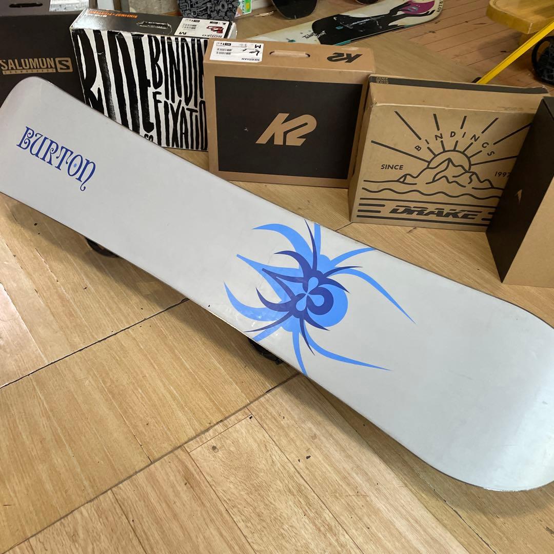 BURTON×K2　バートン　バインディング付　スノーボードセット　TROOP