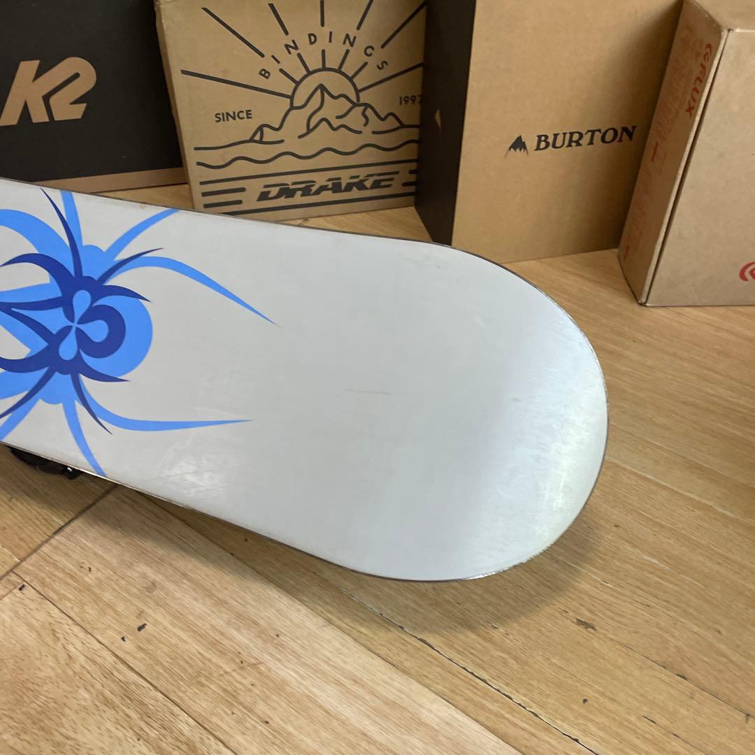 BURTON×K2　バートン　バインディング付　スノーボードセット　TROOP
