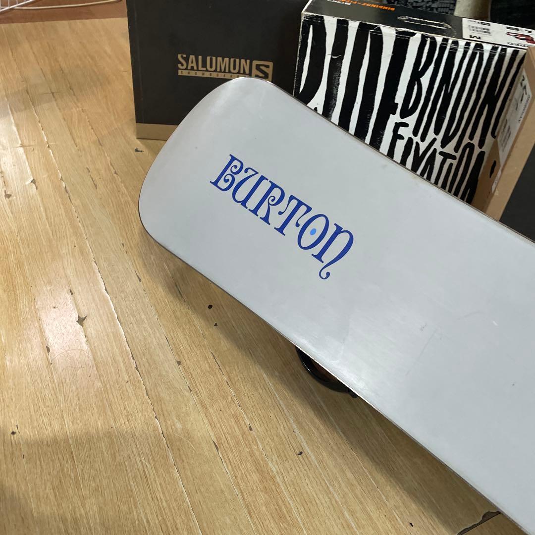 BURTON×K2　バートン　バインディング付　スノーボードセット　TROOP