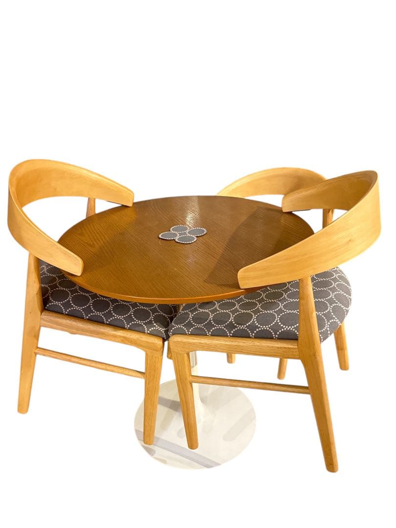 ４脚ミナペルホネン生地使用　ハンキングチェア　チェアダイニングチェア　イス　家具