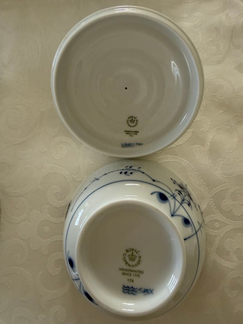 ロイヤルコペンハーゲン皿とボウル