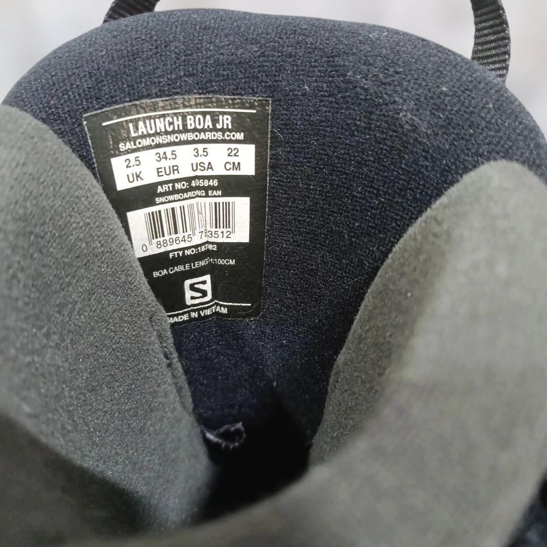 SALOMON■120cm■ブーツ22cm■キッズ ジュニア 子