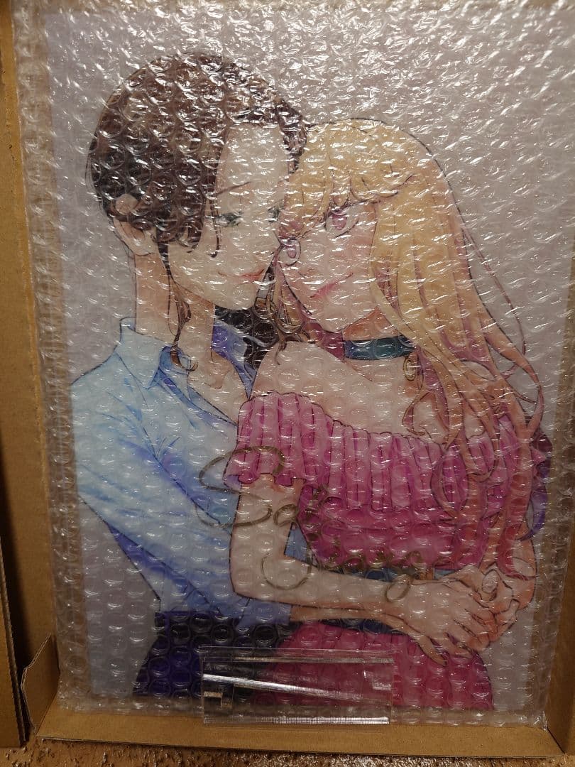 彩香ちゃんは弘子先輩に恋してる 直筆サイン入 クリルプレート Sal Jiang