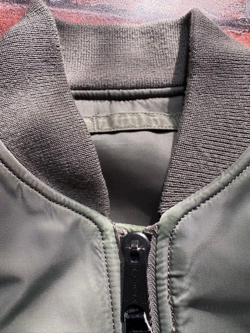 AVIREX MA-1 防寒 フライトジャケット セージ L