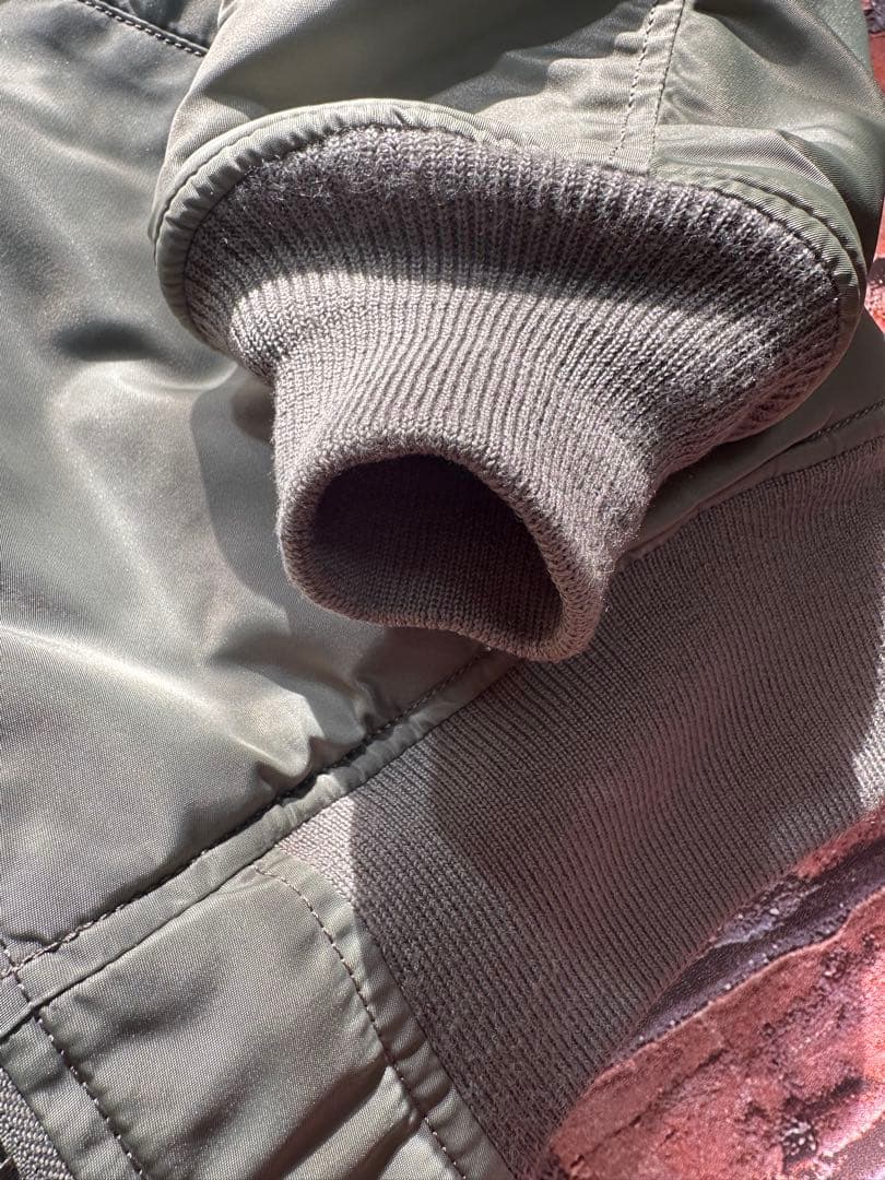 AVIREX MA-1 防寒 フライトジャケット セージ L