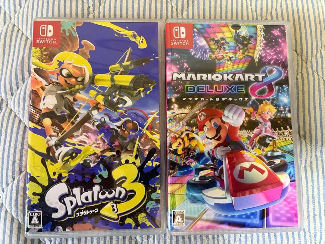 【24時間以内発送】スプラトゥーン3 & マリオカート8デラックス