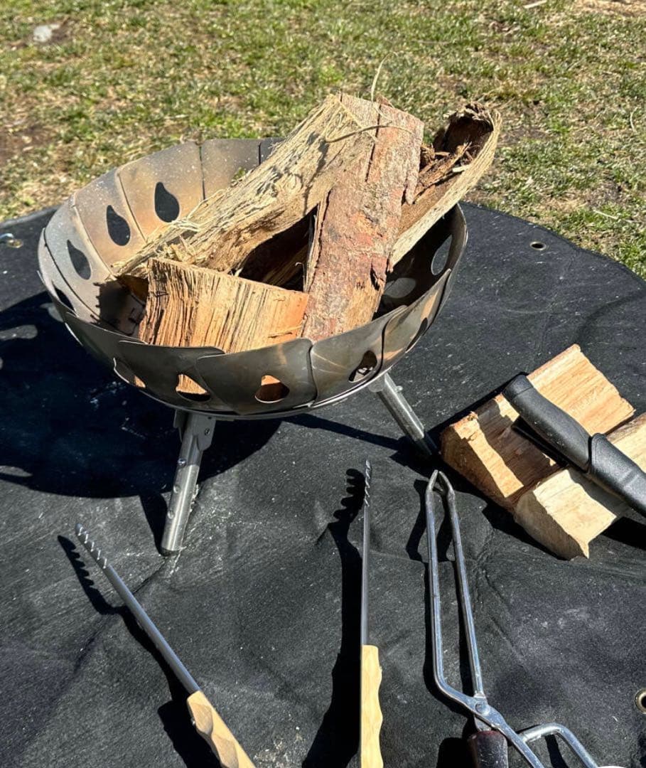 【ケース付属】MINIMAL WORKS ミニマルワークス VULCAN焚火台M