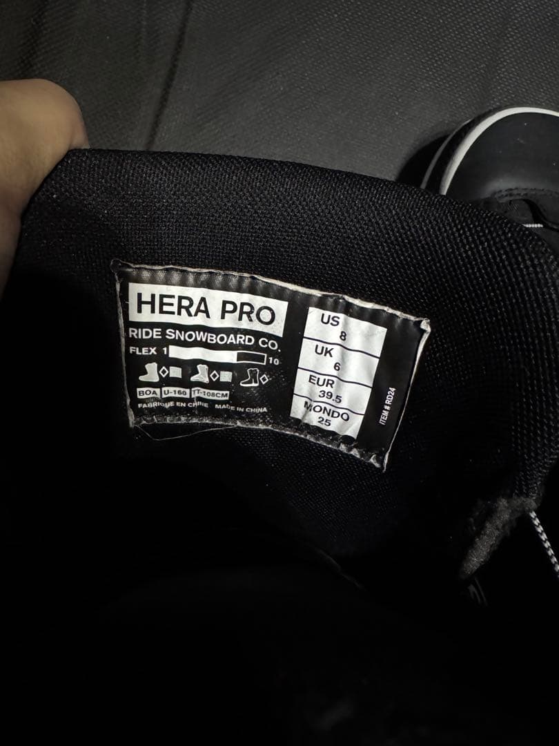 スノーボード 24-25 RIDE HERA PRO 25cm