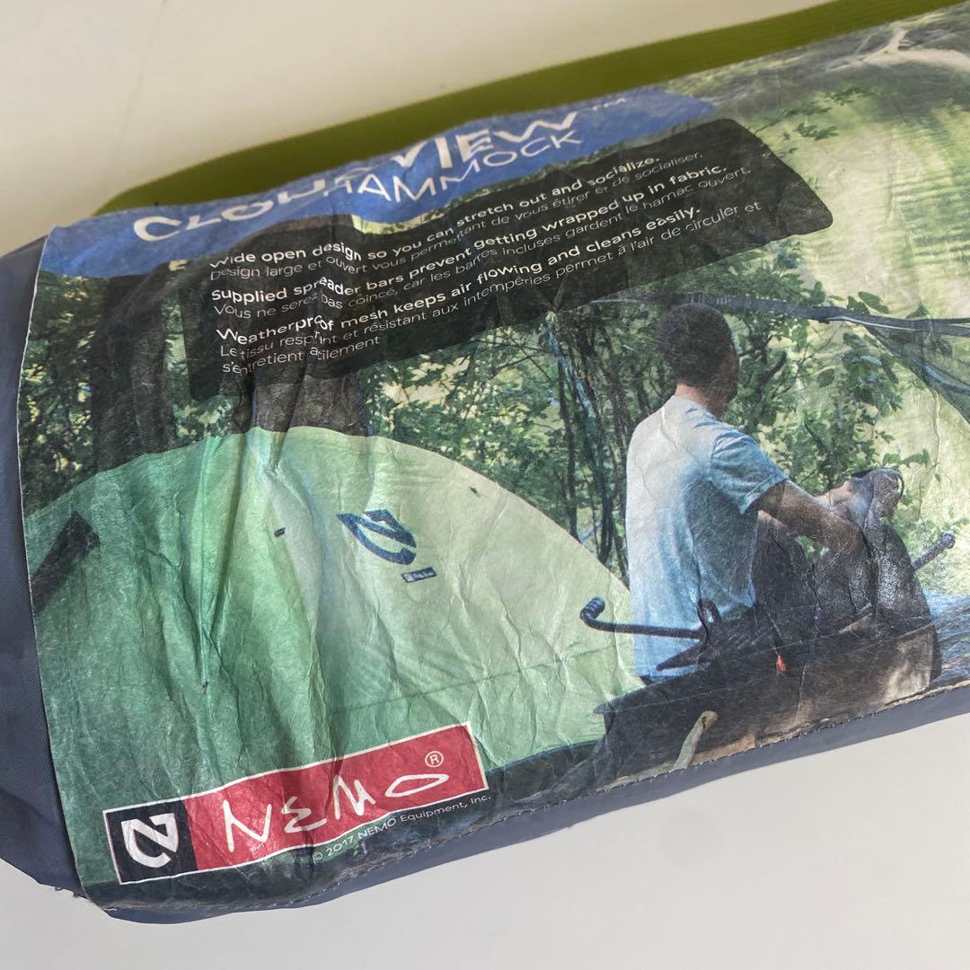 ニーモ　クラウドビューハンモック NEMO　CLOUDVIEW HAMMOCK