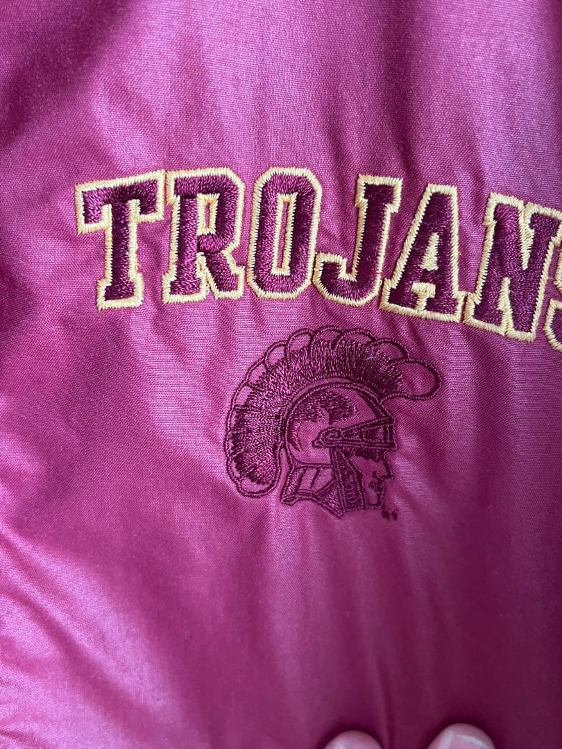 90年代　NIKE USC トロージャンズ　ナイロンプルオーバー