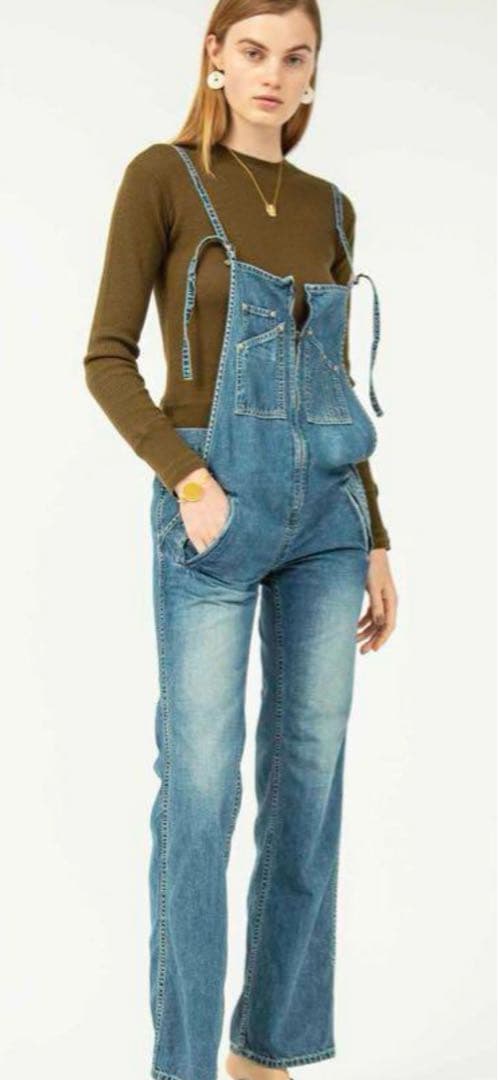 豆*様 アパルトモン ドゥーズィエムクラス ジョンブル デニム フレンチ サロペ