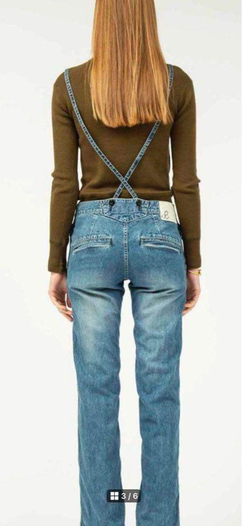 豆*様 アパルトモン ドゥーズィエムクラス ジョンブル デニム フレンチ サロペ