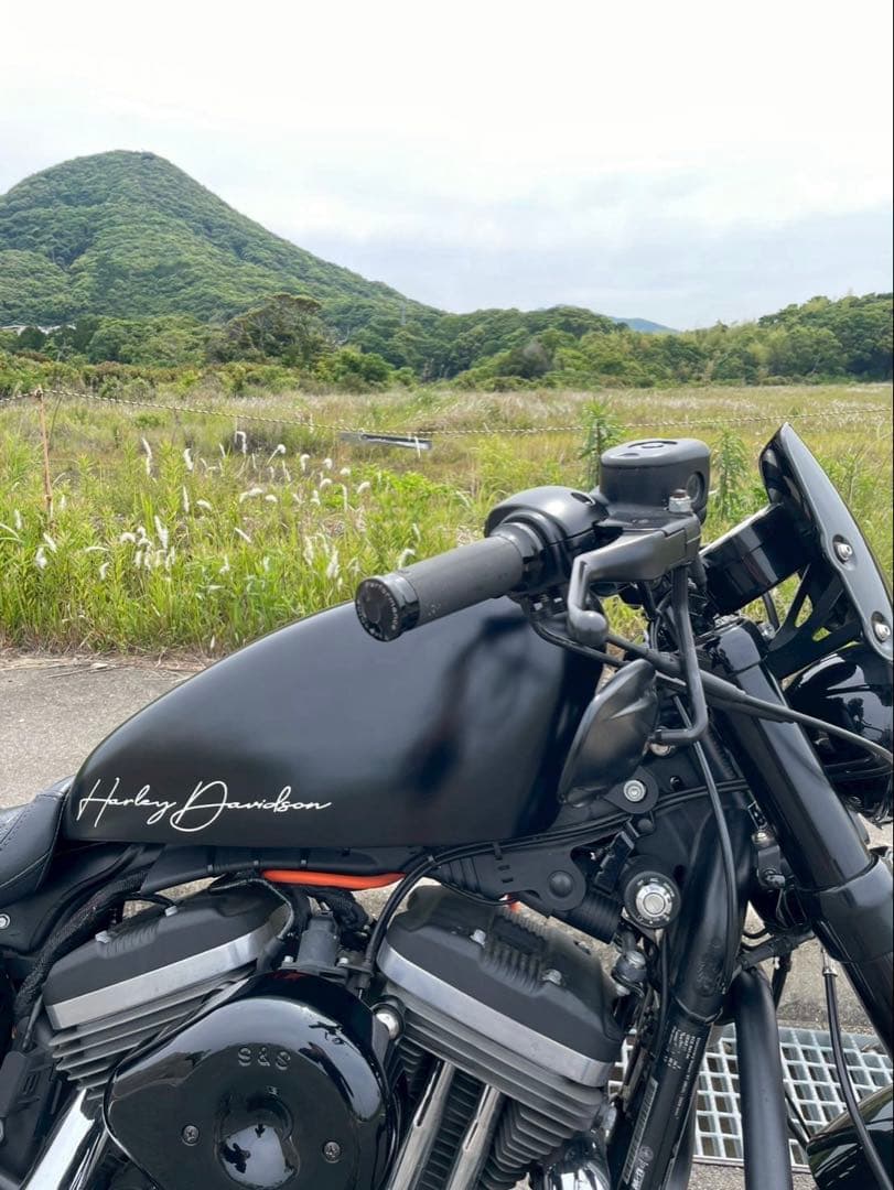 サイモンカスタムタンクカバー　ハーレー　スポーツスター