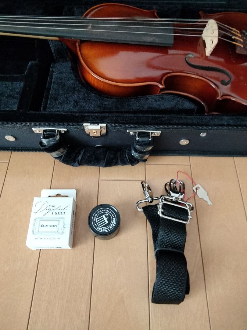 【値下げ】Fiddlerman5弦ヴィオラ15.5 ハードケース付き