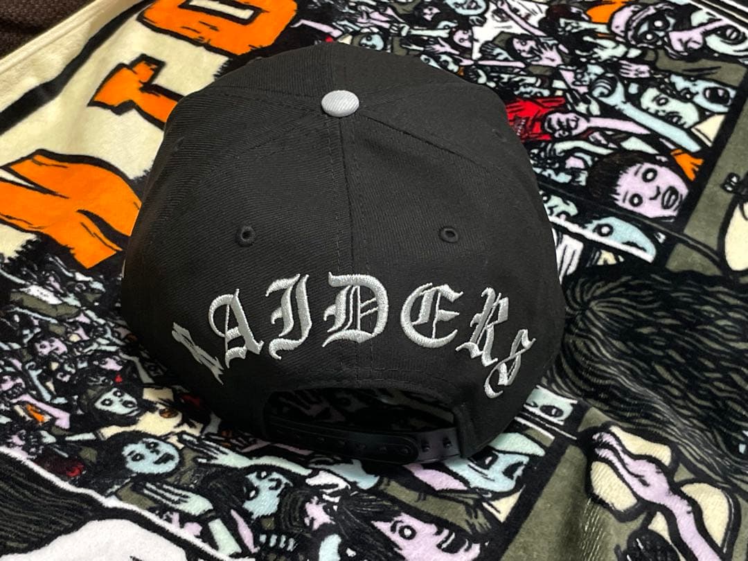 ラスベガス・レイダース 9FIFTYオールドイングリッシュアーチロゴキャップ