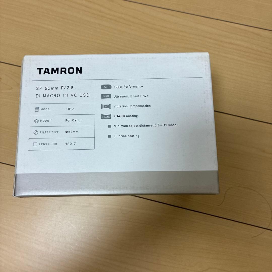 レンズ(単焦点) TAMRON SP 90mm f/2.8 Di MACRO 1:1 VC USD
