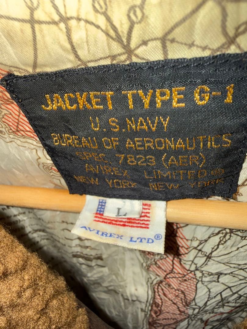 AVIREX G-1 G1 フライトジャケット　レザージャケット