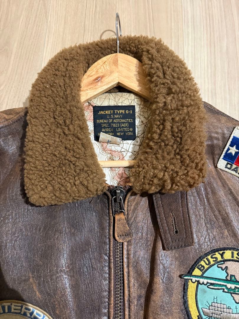 AVIREX G-1 G1 フライトジャケット　レザージャケット