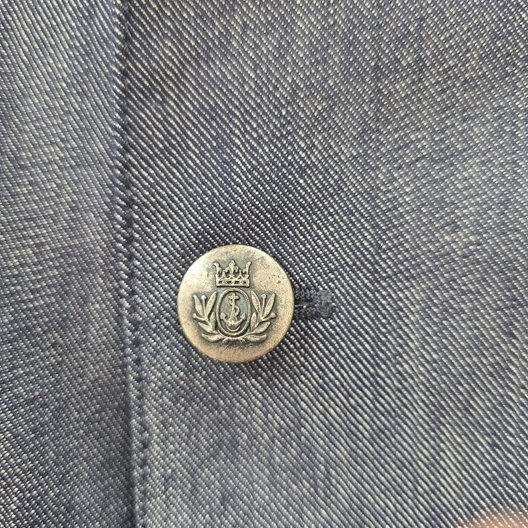 LARDINI ラルディーニ 52 XL ダブルブレスト ブレザー 銀ボタン