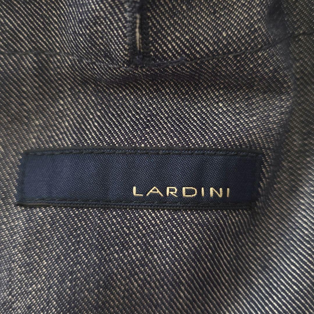 LARDINI ラルディーニ 52 XL ダブルブレスト ブレザー 銀ボタン