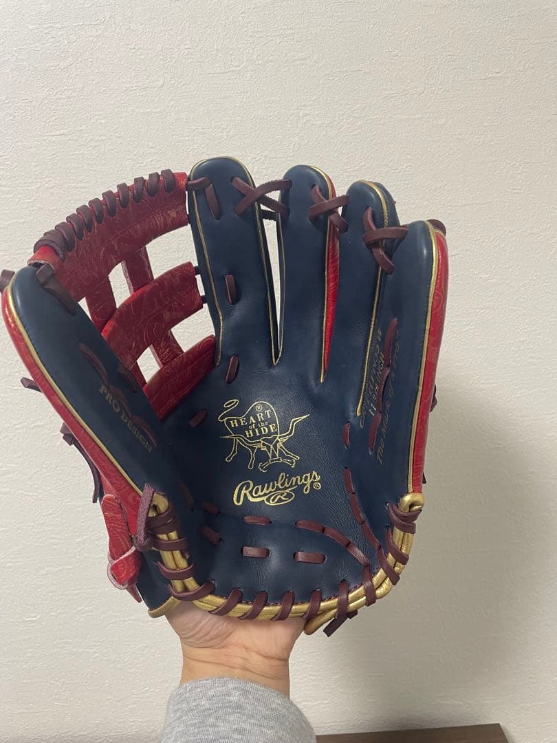 ローリングス　グローブ　オールラウンド　軟式　ペイズリー