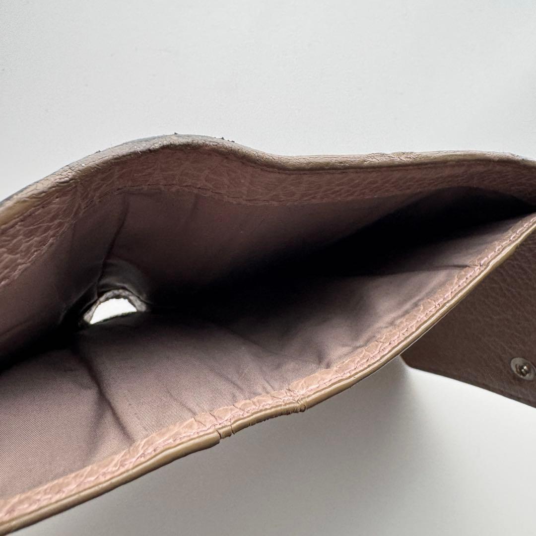 【美品】メゾン マルジェラ 4ステッチ コンパクト ウォレット　Margiela