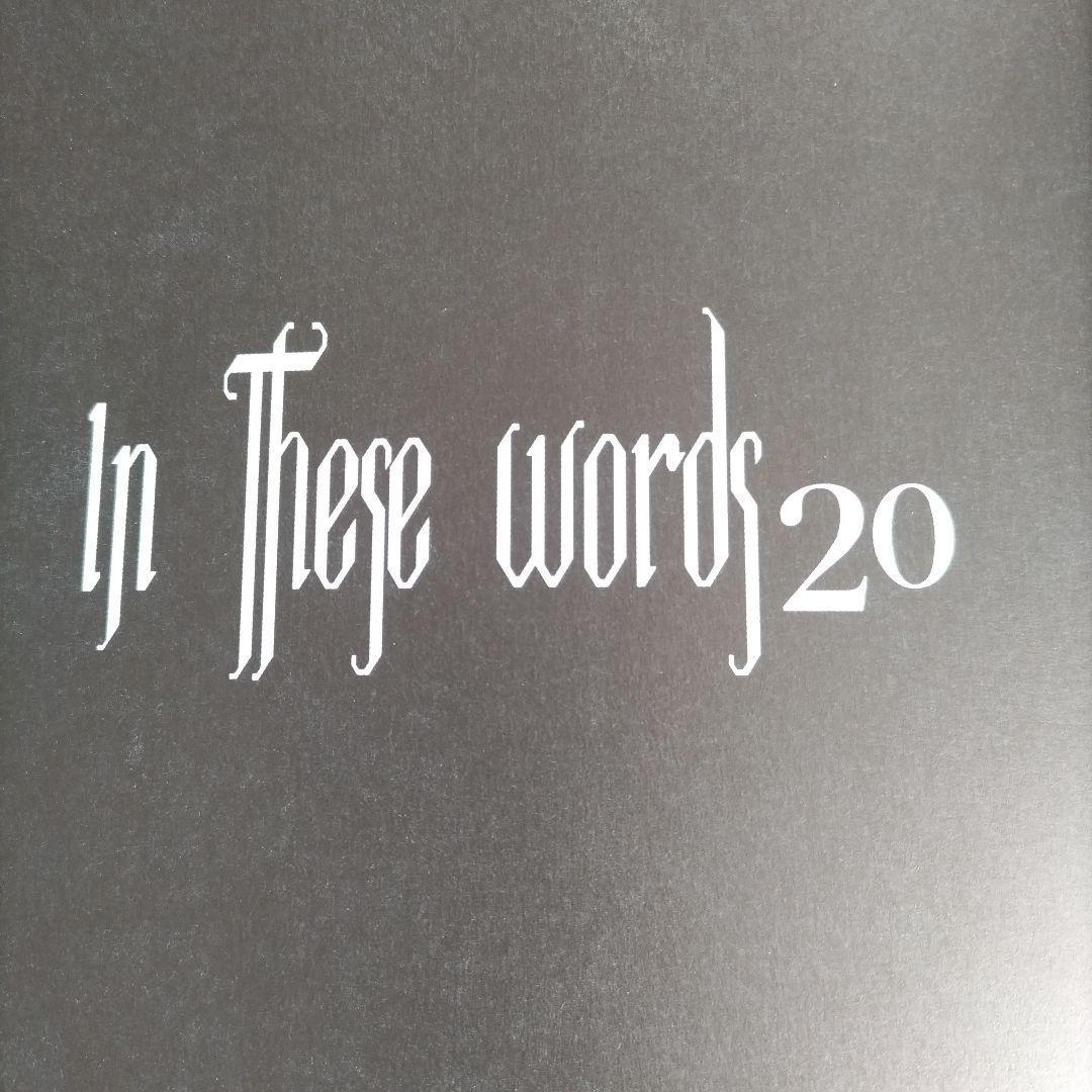 【日本未発売】２冊「In These Words」続編 chapter20,21