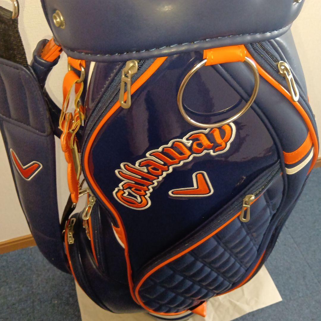 Callaway キャディバッグ ネイビー/オレンジ