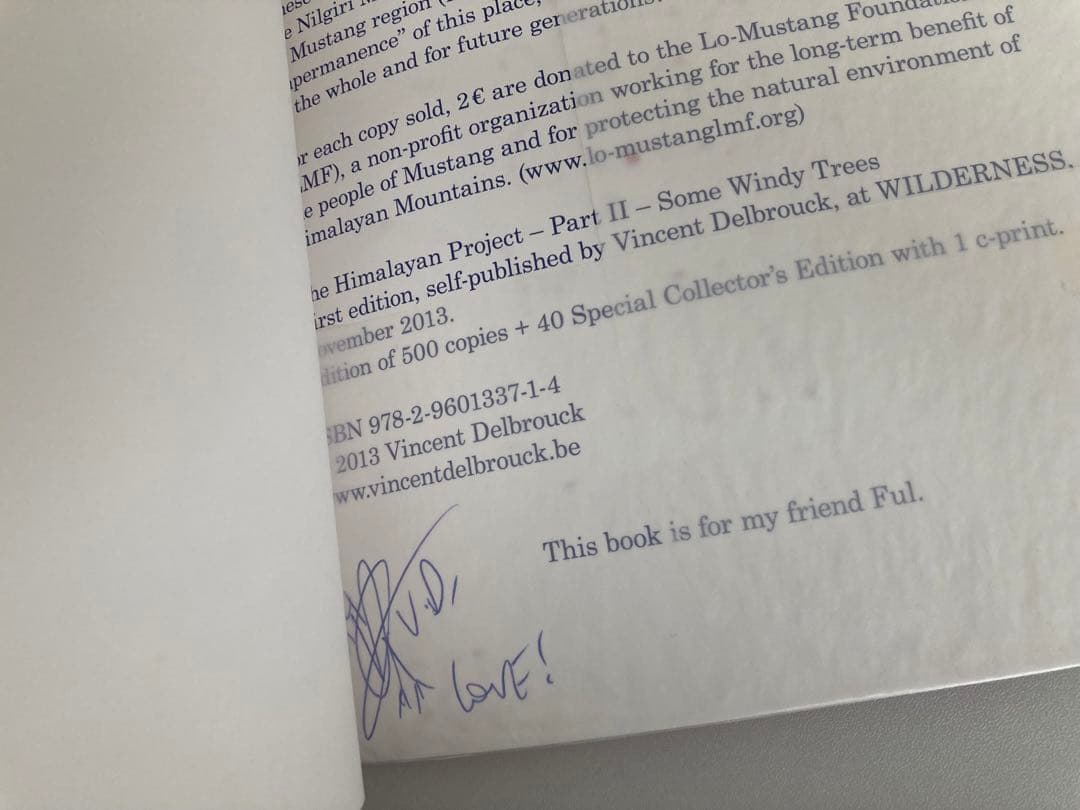 【サイン入り】Vincent Delbrouck