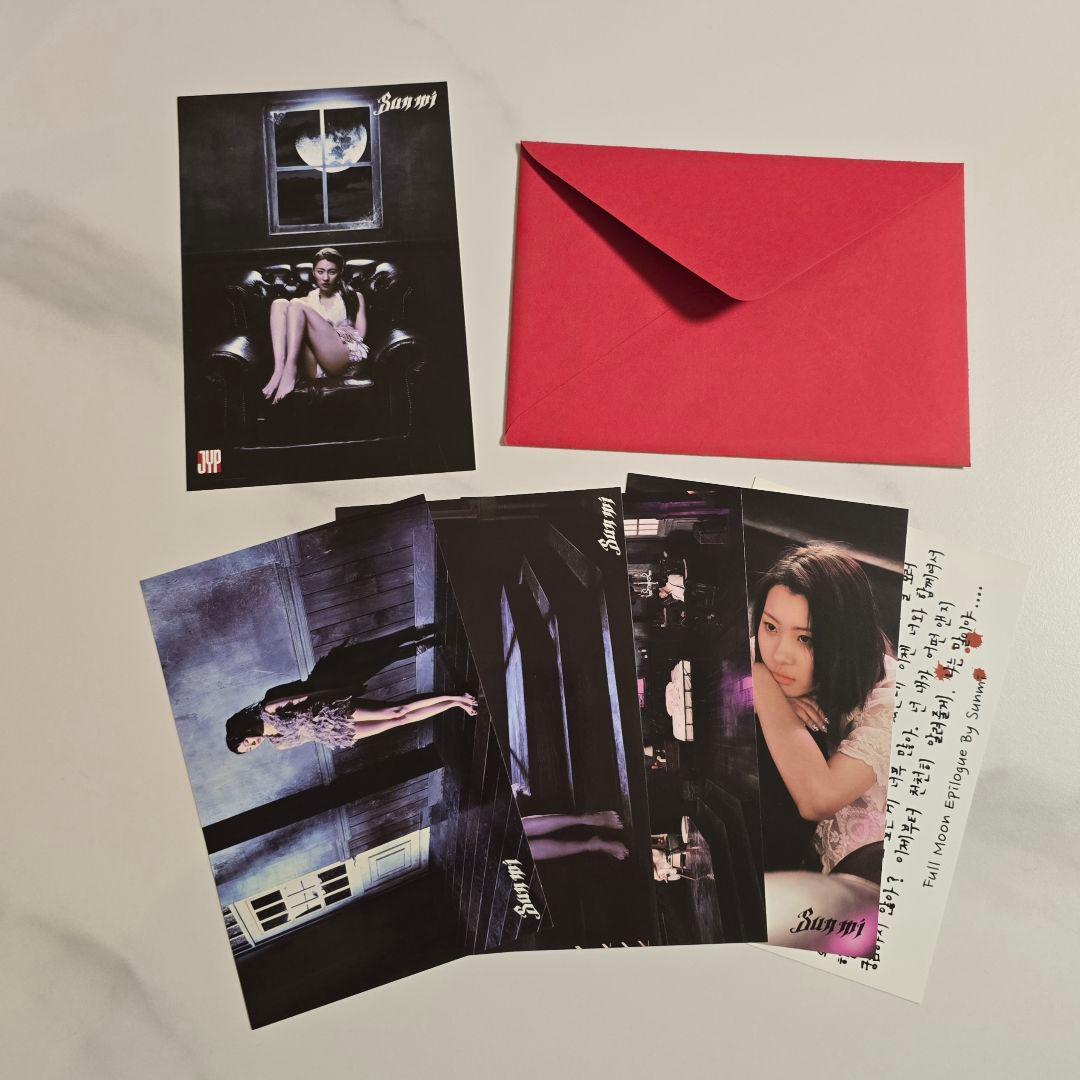 SUNMI ソンミ 1stミニアルバム - Full Moon (韓国版)