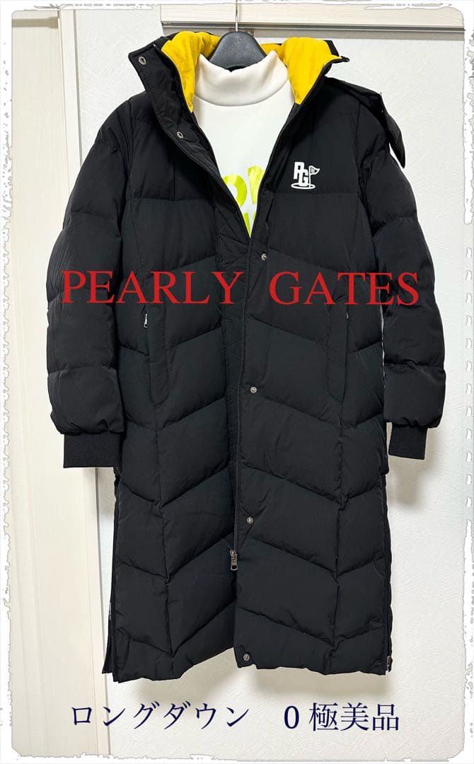 パーリーゲイツ　ブリーフィング　ダウン　ブルゾン　ロングダウン