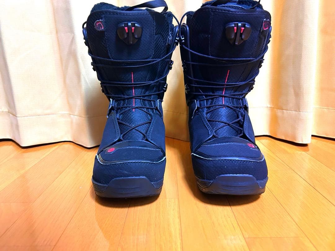 Burton 158cm スノーボード Salomonブーツ付 3点セット