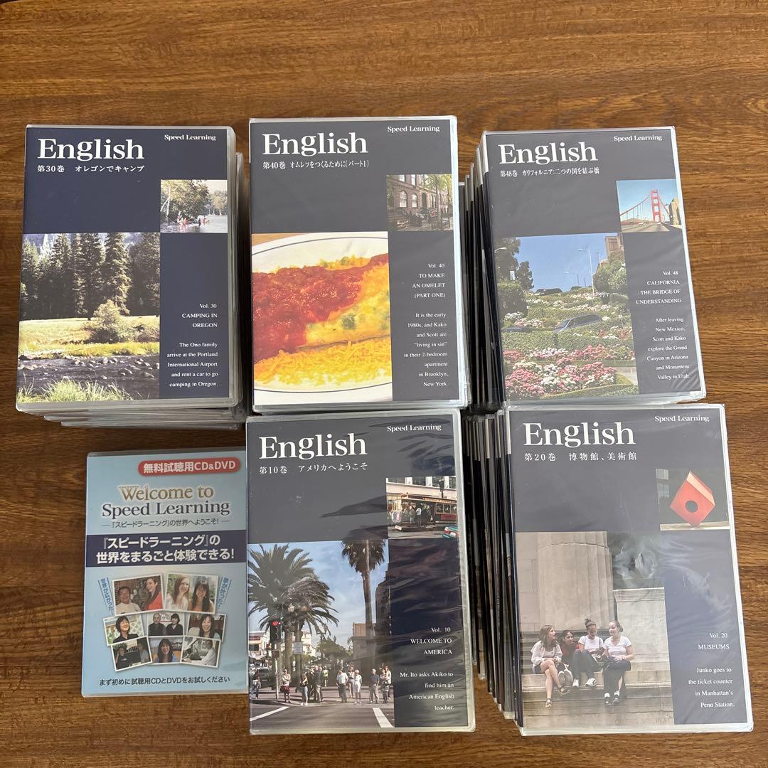 ［値下げ］スピードラーニング　英語　CD全48巻セット