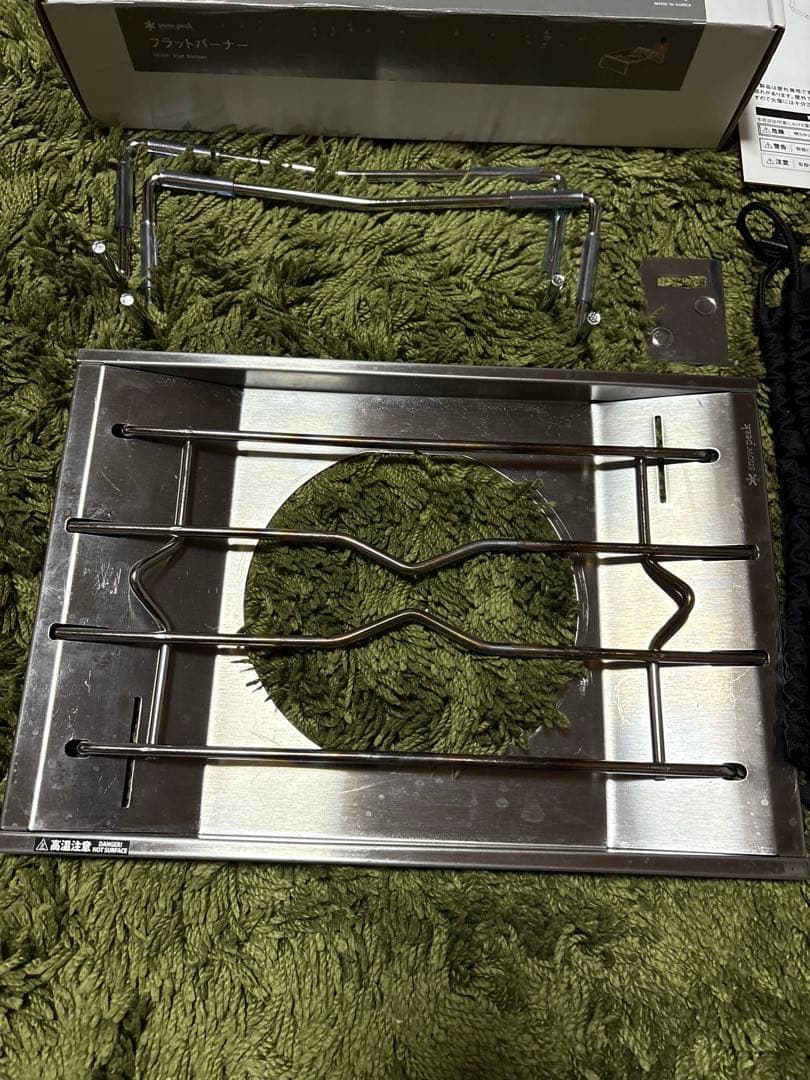 スノーピーク フラットバーナー 本体 GS-450R 超美品