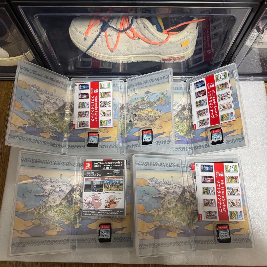 Nintendo Switch ポケモンアルセウス 10枚セット