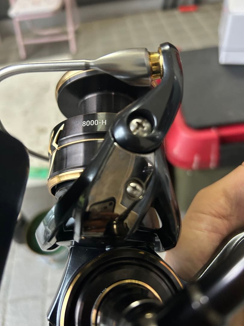 ダイワCALDIA SW 8000-H スピニングリール 部品取り1台セット