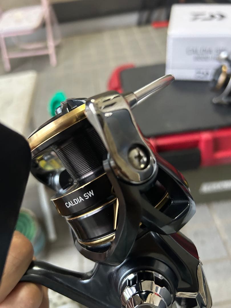 ダイワCALDIA SW 8000-H スピニングリール 部品取り1台セット