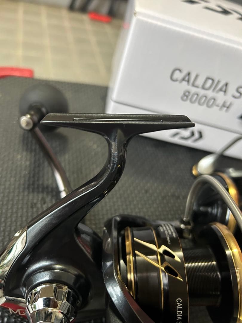 ダイワCALDIA SW 8000-H スピニングリール 部品取り1台セット