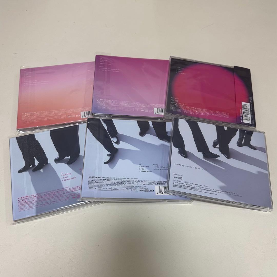 IMP. CD 「CRUISIN' 」 「SWITCHing 」3形態セット