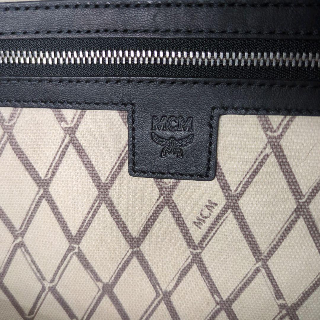 【人気モデル・美品】エムシーエム☆トートバッグ レザー ビジネス A4収納可能