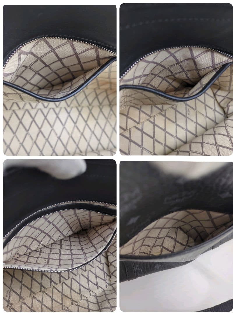 【人気モデル・美品】エムシーエム☆トートバッグ レザー ビジネス A4収納可能