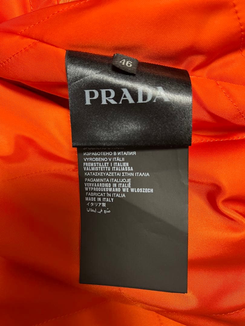 PRADA 2016 フライトボンバージャケット